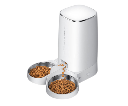 Artykuły dla zwierząt Rojeco INTELIGENTNY DOZOWNIK KARMY 4L AUTOMATIC PET FEEDER WIFI VER